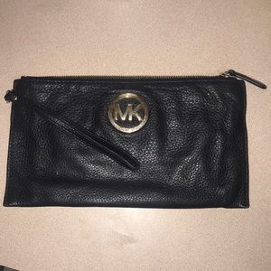 michael kors fulton wristlet Large